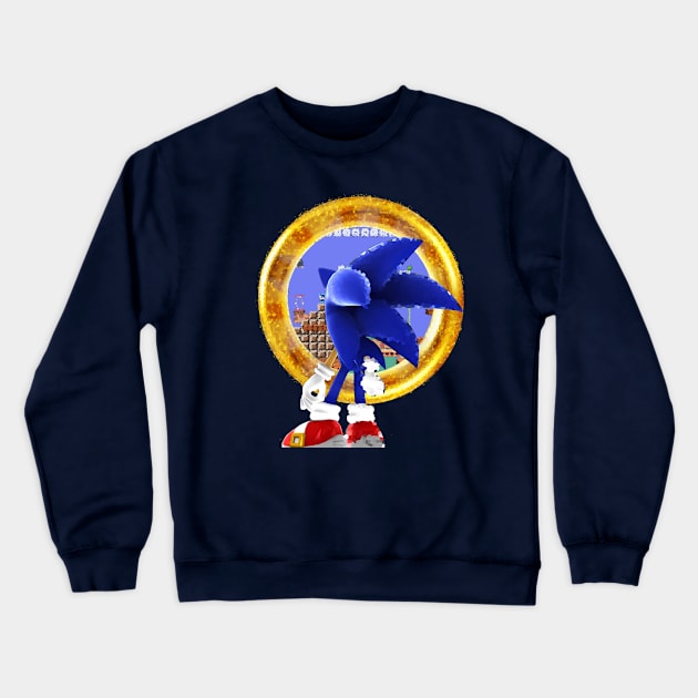 Sonic Kingdom Crewneck Sweatshirt by DirewolfsMagic